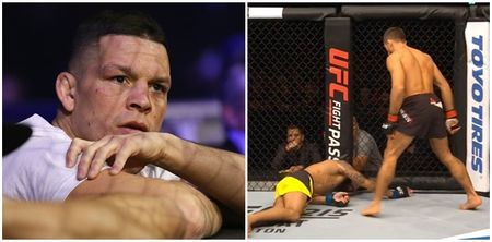 Terrifying knockout monster burns Nate Diaz following latest annihilation