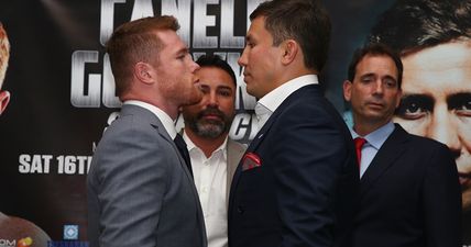 Anthony Joshua has picked a side in the Canelo Alvarez vs. Gennady Golovkin bout