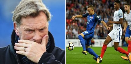 Glenn Hoddle’s comments at the start of England vs Slovakia really backfired