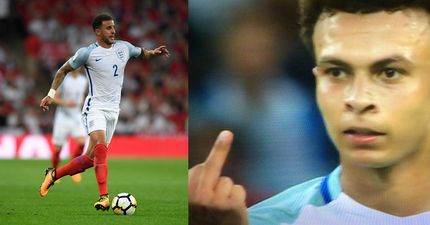 Kyle Walker’s tweet shows he’s clearly seeing the funny side to Dele Alli’s middle finger gesture