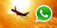 Airline passengers could soon check in and get their boarding passes on WhatsApp