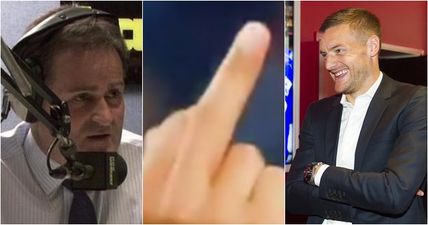 Jamie Vardy uses Richard Keys defence in brushing off Dele Alli’s middle finger criticism