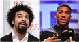 David Haye has an interesting proposition for Anthony Joshua