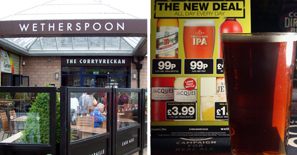 Wetherspoons is cutting the price of food and drink for one day this month