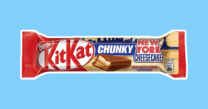 A New York Cheesecake flavour KitKat Chunky is being launched this month