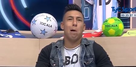 Argentine footballer’s questionable haircut spawns the obvious joke