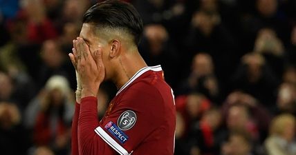 Draw at home to Sevilla clearly hit Roberto Firmino pretty hard