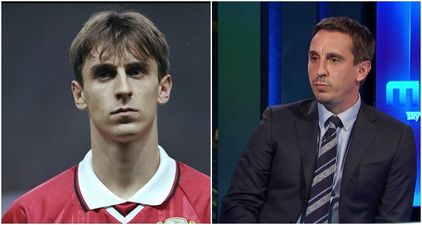 Gary Neville reveals his distinct pre-match routine