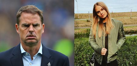 Frank De Boer appears to poke fun at his stint as Crystal Palace boss in post about daughter’s studies