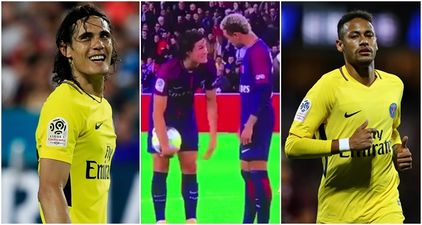 It sounds like Edinson Cavani is having none of Neymar’s crap