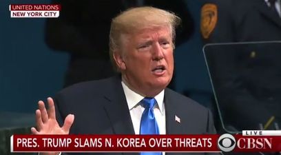 Donald Trump has just threatened to “totally destroy North Korea”