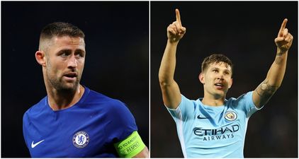 John Stones and Gary Cahill involved in strange social media mix-up