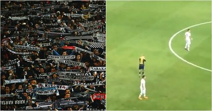 Besiktas supporters actually have the ability to roar opposition players off the pitch