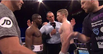 Uncomfortable battering sees Ohara Davies return to winning ways