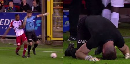 Heroic goalkeeper involved in best 40 seconds of football you’ll see this season