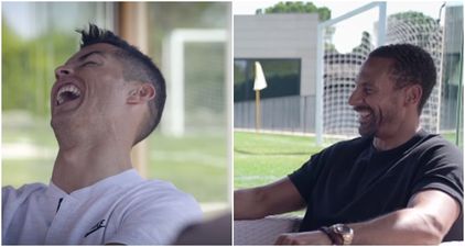 Cristiano Ronaldo takes the piss out of Rio Ferdinand’s move into boxing