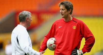 Edwin van der Sar explains how he saved Chelsea penalty in the Champions League final