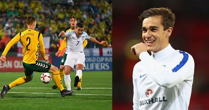 Everyone makes the same joke as Harry Winks makes his England debut