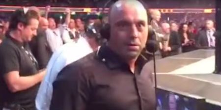 Joe Rogan’s unfortunate error at UFC 216 couldn’t have come at a worse time