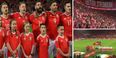 The Cardiff City Stadium was electric during this spine-tingling version of the Welsh anthem