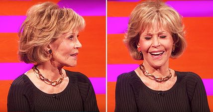 WATCH: The exact moment Graham Norton explained to Jane Fonda that her new film has a very rude sounding name