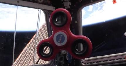 This video proves that fidget spinners are actually extremely cool if you take them into space