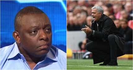 Garth Crooks uses C-word (not that one) when ridiculing Jose Mourinho