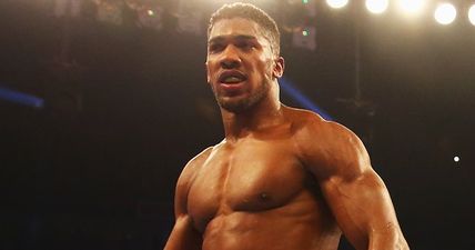 Anthony Joshua was not a happy man when he found out news about opponent