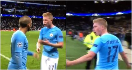 Kevin de Bruyne and David Silva had an unintentionally funny argument against Napoli