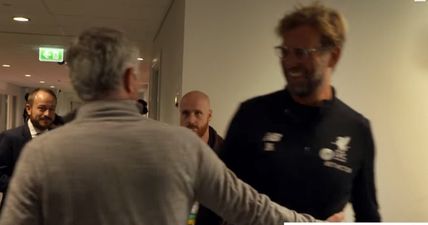 Liverpool’s tunnel camera footage shows Jose Mourinho as we’ve rarely seen