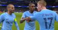 Kevin de Bruyne discusses his half-time argument with David Silva