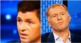 People think Paul Scholes was about to laugh at Steven Gerrard during Champions League coverage