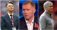 Paul Scholes has changed his tune on Manchester United using negative tactics