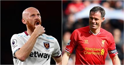 Jamie Carragher in typical form as he trolls James Collins’ outfit choice