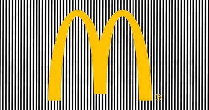 McDonald’s released an optical illusion with a secret message for fast food fans