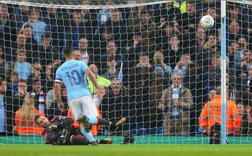 Commentator mistakenly believes Sergio Aguero’s penalty has broken Man City record