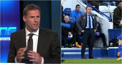 Claude Puel had no idea what Jamie Carragher was saying before kick-off