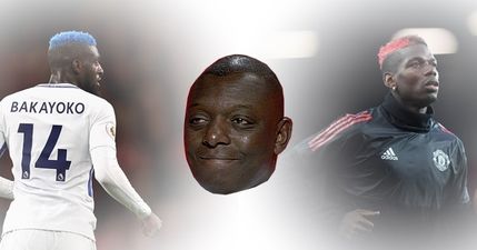 Get your stupid, flashy hairstyles out of Garth Crooks’ face!