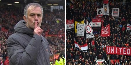 Jose Mourinho has taken another pop at some Manchester United’s supporters