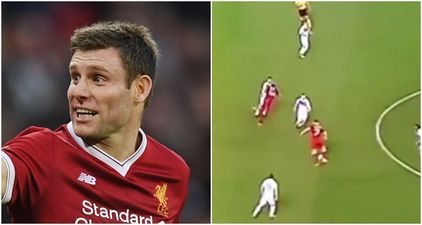 People are astonished by James Milner’s superb touch for Emre Can’s goal