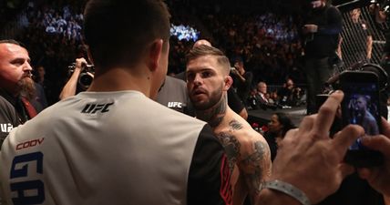 This clash with Conor McGregor almost got Cody Garbrandt kicked out of the UFC