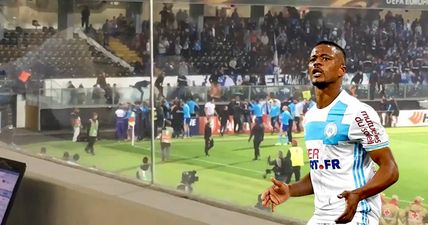 Marseille issue punishment to Patrice Evra after incident with fan