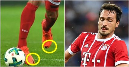 Mats Hummels explains why he cut holes in his boots