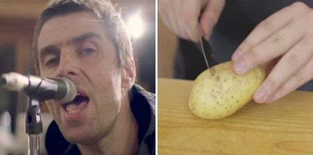 If you’re good at peeling spuds, there’s a chance you can be on stage with Liam Gallagher