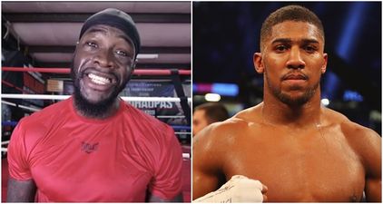 Deontay Wilder tells Anthony Joshua to “either fight or shut up”