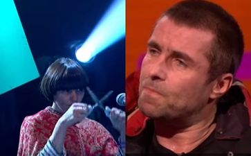 Liam Gallagher managed to beat his brother Noel in the weirdest musical instrument competition