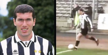 Watch: Conclusive proof that Zinedine Zidane was crap at football after all