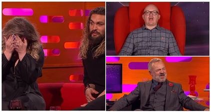 Guest tells the most disgusting red chair story ever told on Graham Norton