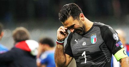 Gianluigi Buffon confirms international career is over after qualification failure