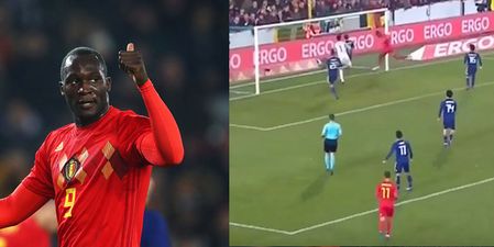 WATCH: Romelu Lukaku’s record-breaking goal clinches victory for Belgium